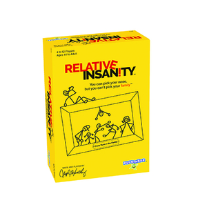 Relative Insanity Card Game Ages 14+Years