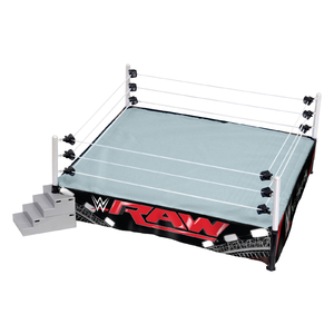 WWE Ring Skirt (Raw - 2015 w/ Network) Ringside Exclusive -  Toy Wrestling Action Figure Playset Accessory