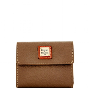 Pebble Grain Small Flap Wallet