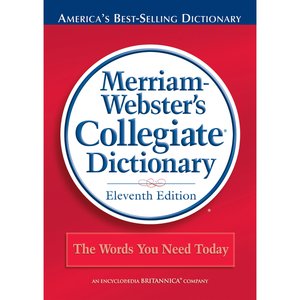Merriam-Webster Collegiate Dictionary 11Th Ed Laminated