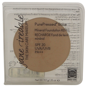 Jane Iredale PurePressed Base Mineral Foundation Refill SPF 20 - Amber by  for Women - 0.35 oz Foundation (Refill)