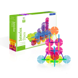 Guidecraft Interlox Discs - 96 pc. set