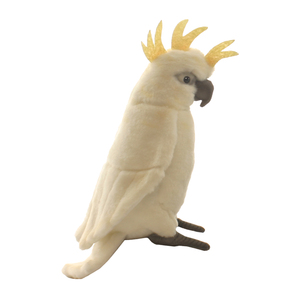 hansa White Cockatoo 8.5 Inch Plush