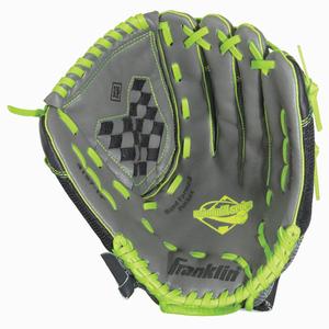 Franklin Sports 12.0" Gray/Lime Mesh PVC Windmill Series Right Handed Thrower Softball Glove