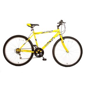 Titan 102-8118 Pioneer Men's All-Terrain Yellow Mountain Bike