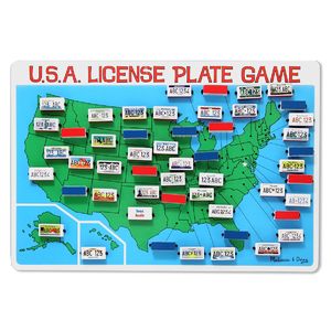 Melissa & Doug U.S.A. License Plate Game