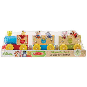 Melissa & Doug Winnie the Pooh Wooden All Aboard Train
