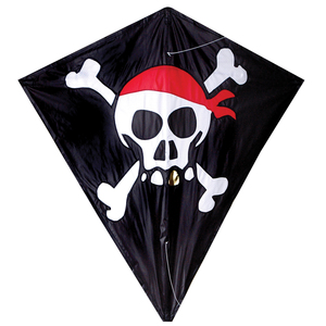 Premier Kite Skull and Crossbones 30 Inch Diamond Kite