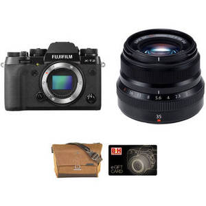 X-T2 Digital Camera-Black/street Kit