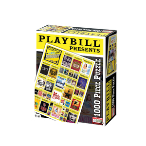 Playbill Broadway Cover 1000pc Puzzle Ages 7+ Years