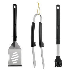 Mr. Bar-B-Q Kickstand Handles 3 Piece Grill Tool Set