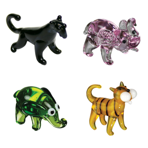 Brainstorm Products Looking Glass Jungle Creatures Miniature Figures