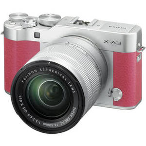 X-A3 Mirrorless Digital Camera with 16-50mm Lens (Pink)