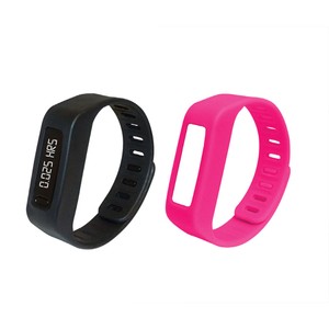 Naxa LifeForce+ Fitness Watch for iPhone&#174; and Android- Pink