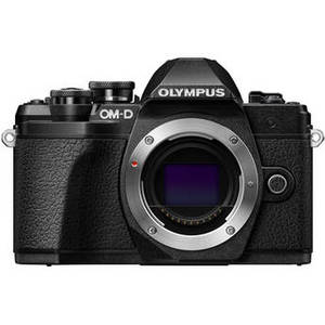 OM-D E-M10 Mark III Mirrorless Micro Four Thirds Digital Camera (Body Only, Black)