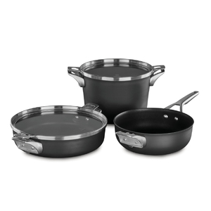 Premier Space Saving Hard Anodized Nonstick Supper Club Set