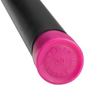 Body-Solid BSTFB30 30 lb. Magenta Padded Weighted Bar