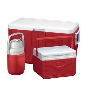 Coleman 48 Qt.  5 Qt.  1/3 Gal., Red