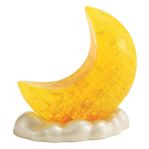 Bepuzzled 3D Crystal Puzzle - Moon: 47 Pcs