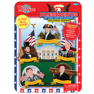 TS Shure Presidents Of The United States Magnetic Tin Playset