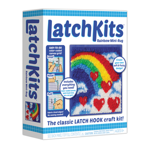 Kahootz LatchKits Mini Rainbow Rug