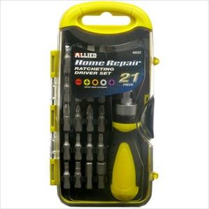 21-Piece Ratcheting Screwdriver Set