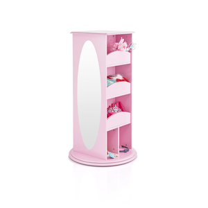Guidecraft Rotating Dress Up Storage - Pink
