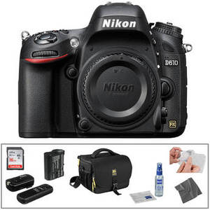 D610 DSLR Camera Body Basic Kit