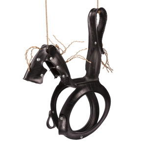 M&M's Pony Pal Tire Swing in Tan