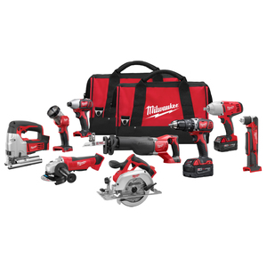 M18 Lithium-ion 9pc Tool Combo Kit