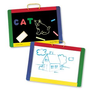 Melissa & Doug Magnetic Chalkboard/Dry-Erase Board