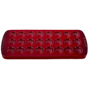 Deviled Egg Stoneware Platter Cherry