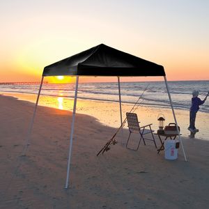 ShelterLogic Pop-Up 8' x 8' Canopy w/ Black Cover