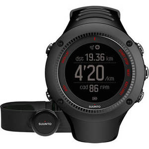 Ambit3 Run Sport Watch with Smart Sensor Heart Rate Monitor (Black)