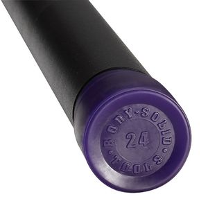 Body-Solid BSTFB24 24 lb. Dark Purple Padded Weighted Bar