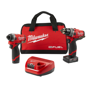 M12 FUEL 2-Tool Combo Kit â 1/2" Drill/Driver & 1/4" Hex Impact Driver