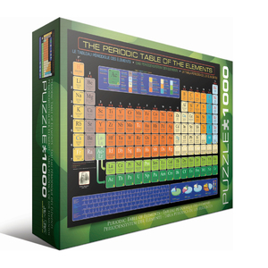 EuroPuzzles The Periodic Table of the Elements: 1000 Pcs