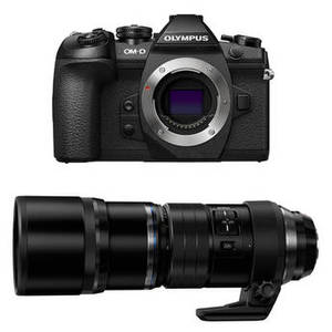 OM-D E-M1 Mark II Mirrorless Micro Four Thirds Digital Camera with 300mm Lens Kit