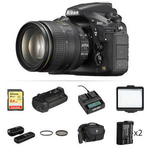 D810 DSLR Camera with 24-120mm Lens Deluxe Kit