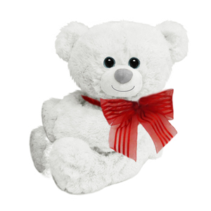 First and Main 5 Inch White Huggles Huggum Plush