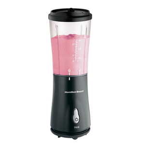 Single-Serve Blender with Travel Lid Black