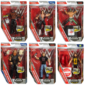 WWE Elite 48 - Complete Set of 6 Toy Wrestling Action Figures