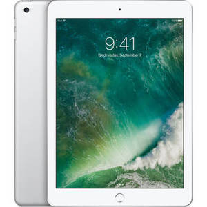 9.7" iPad (2017, 128GB, Wi-Fi Only, Silver)