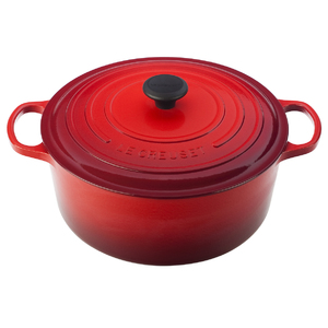 Signature Enameled 4.5 Qt Round French Oven Cherry