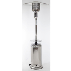 Stainless Steel Patio Heater with Adjustable Table