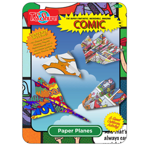 TS Shure Comic Fliers Creative Tin