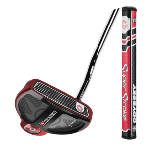 Odyssey O-Works Red 2-Ball Putter with Superstroke Grip