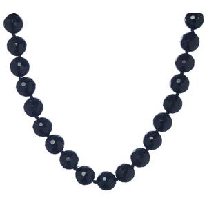 Lita Sterling Silver Black Onyx Short Necklace 16&quot;