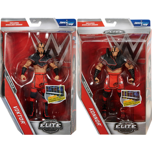 WWE The Ascension (Konnor & Viktor) -  Elite 47.5 Toy Wrestling Action Figures