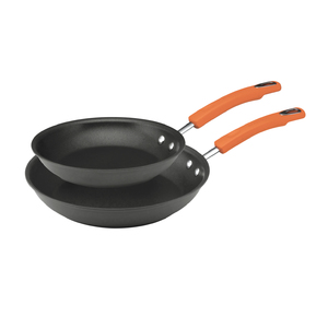 Rachael Ray Twin Pack 9.25" & 11.5" Open Skillets